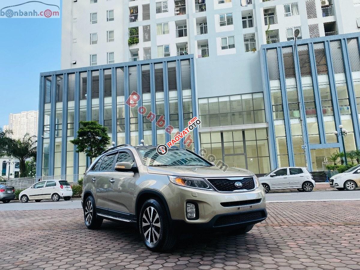 Cần bán gấp Kia Sorento CRDI đời 2016, màu ghi vàng-9