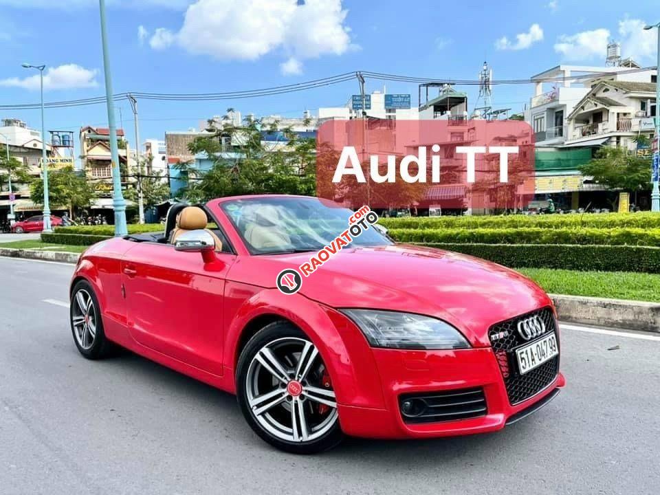 Audi TT nhập Mỹ 2009, 2 chỗ mui xếp Convertible, loại hàng hiếm ở VN cao cấp-0