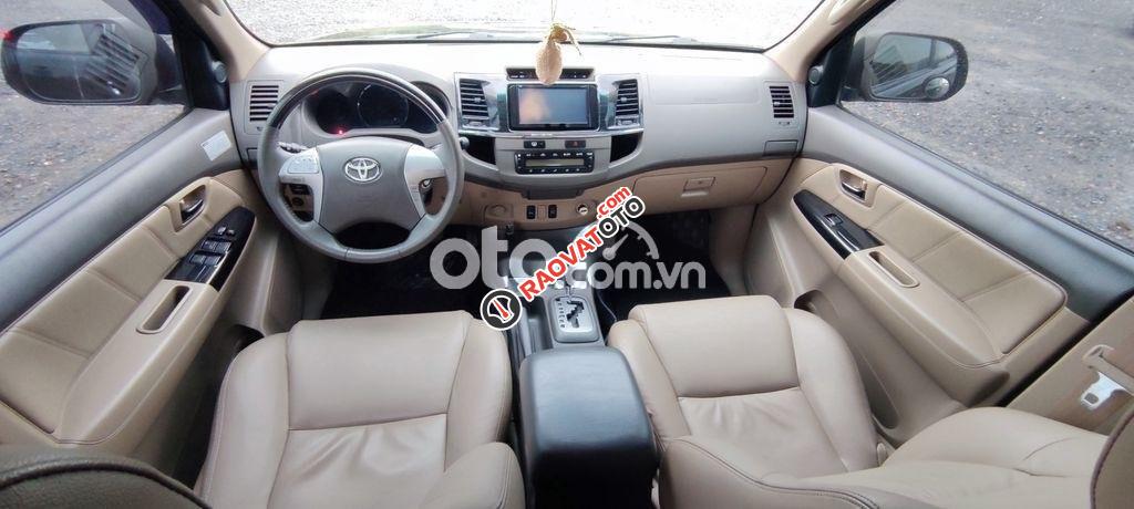 Bán Toyota Fortuner 2.7 V năm 2015, màu đen-3