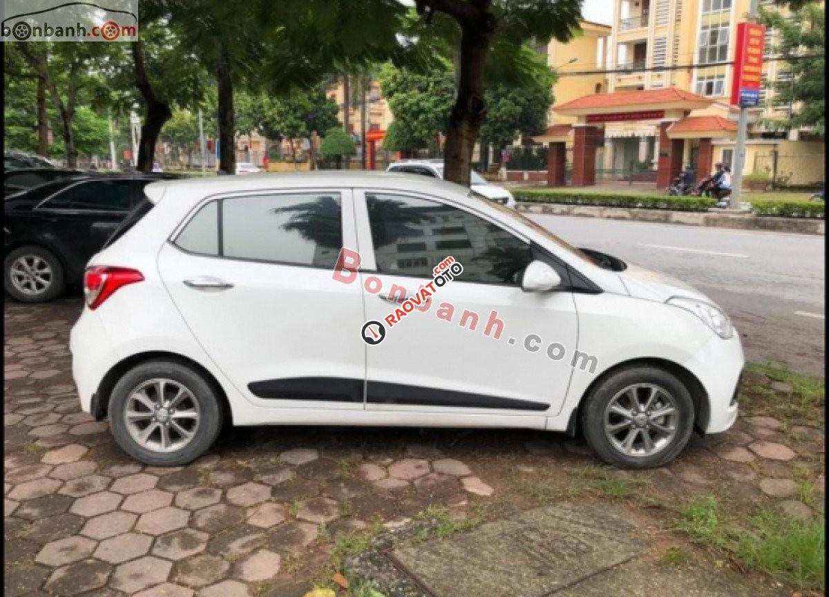 Bán Hyundai Grand i10 1.0 AT đời 2016, màu trắng, nhập khẩu nguyên chiếc, giá chỉ 318 triệu-0