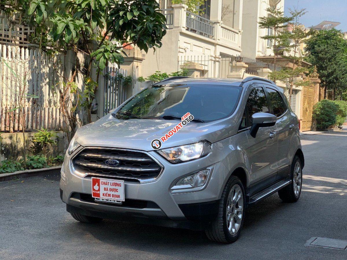 Bán Ford EcoSport 1.5AT Titanium sản xuất năm 2018, màu bạc-1