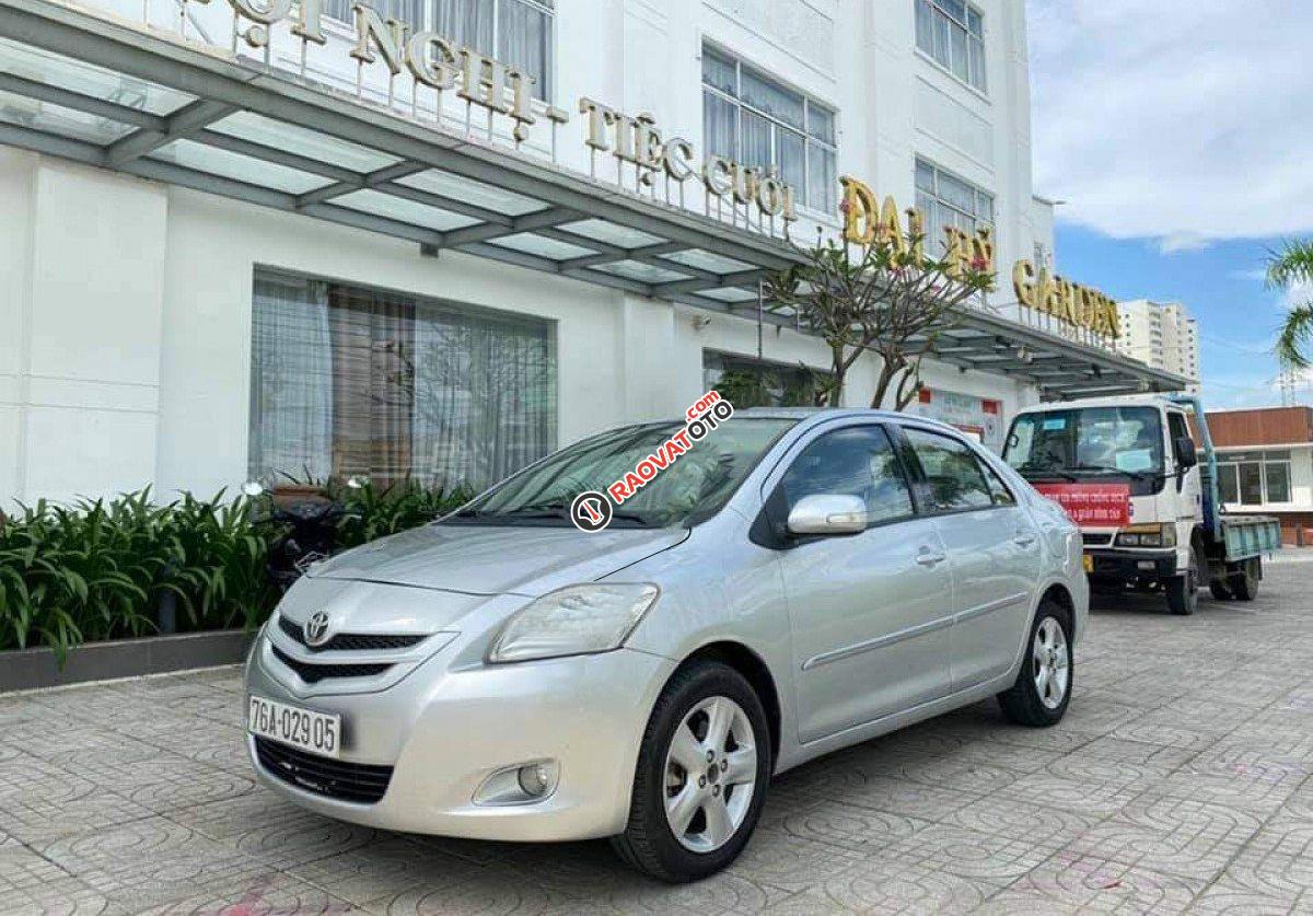 Cần bán lại xe Toyota Vios 1.5E sản xuất 2008, màu bạc chính chủ, giá 189tr-0