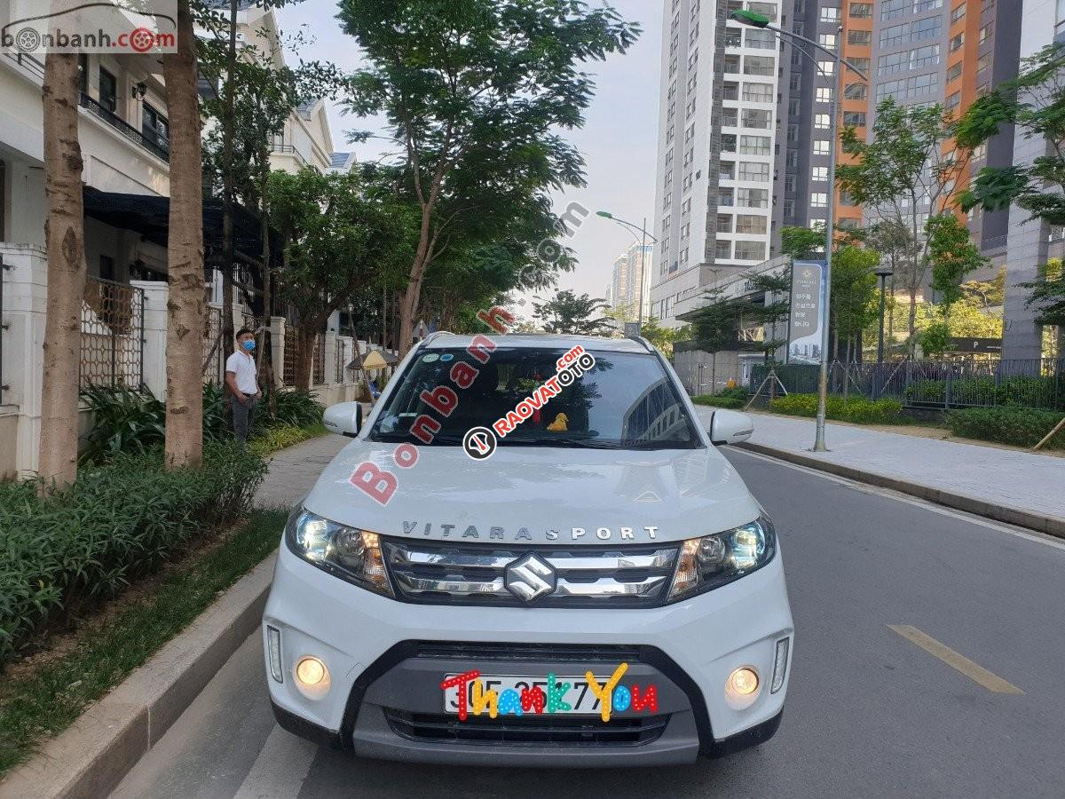 Bán Suzuki Vitara 1.6 AT 2016, màu trắng, xe nhập, giá tốt-9