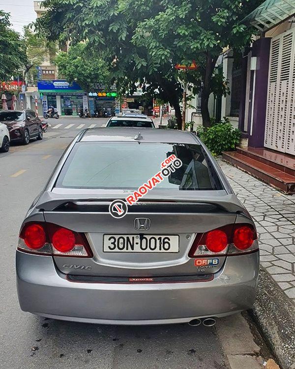 Bán Honda Civic MT đời 2008, màu xám-1