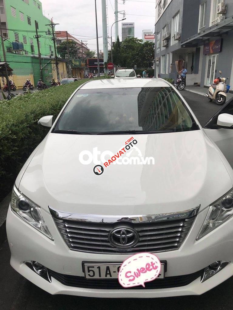 Bán xe Toyota Camry 2.5G sản xuất năm 2014, màu trắng, 705 triệu-10