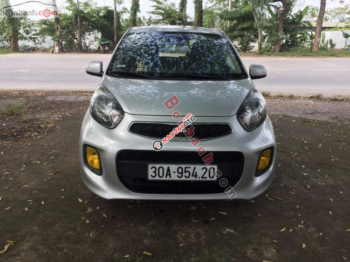 Cần bán xe Kia Morning EX năm sản xuất 2015, màu bạc, giá 190tr-4