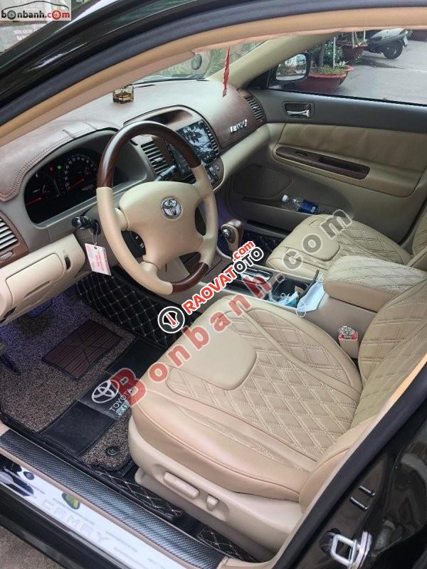 Cần bán lại xe Toyota Camry 3.0V đời 2005, màu đen -8