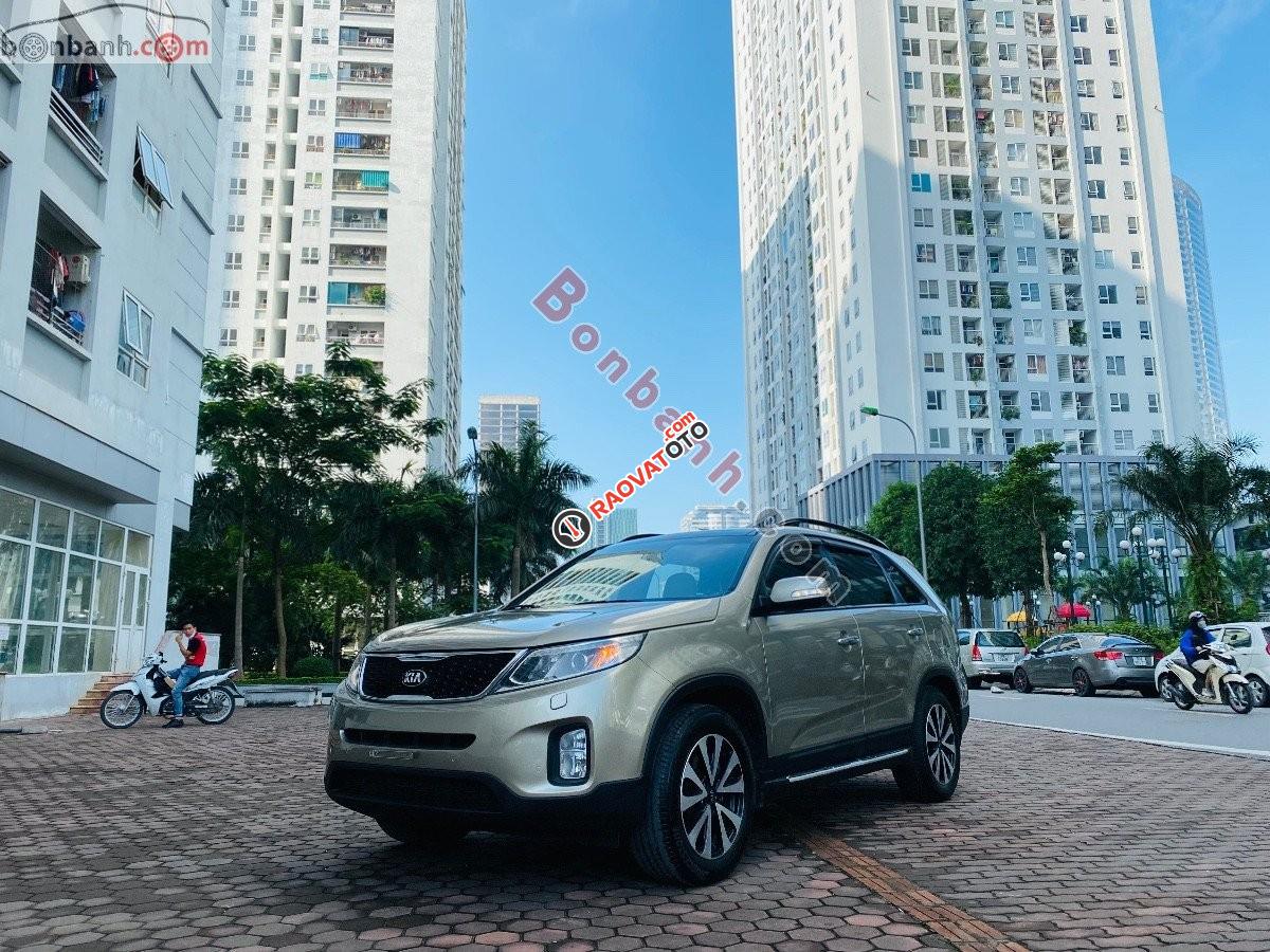 Cần bán gấp Kia Sorento CRDI đời 2016, màu ghi vàng-7