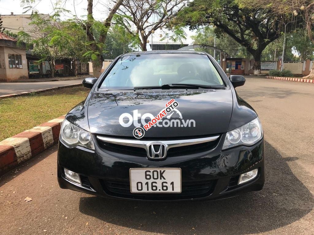 Cần bán Honda Civic AT sản xuất năm 2007, màu đen, nhập khẩu nguyên chiếc còn mới-1