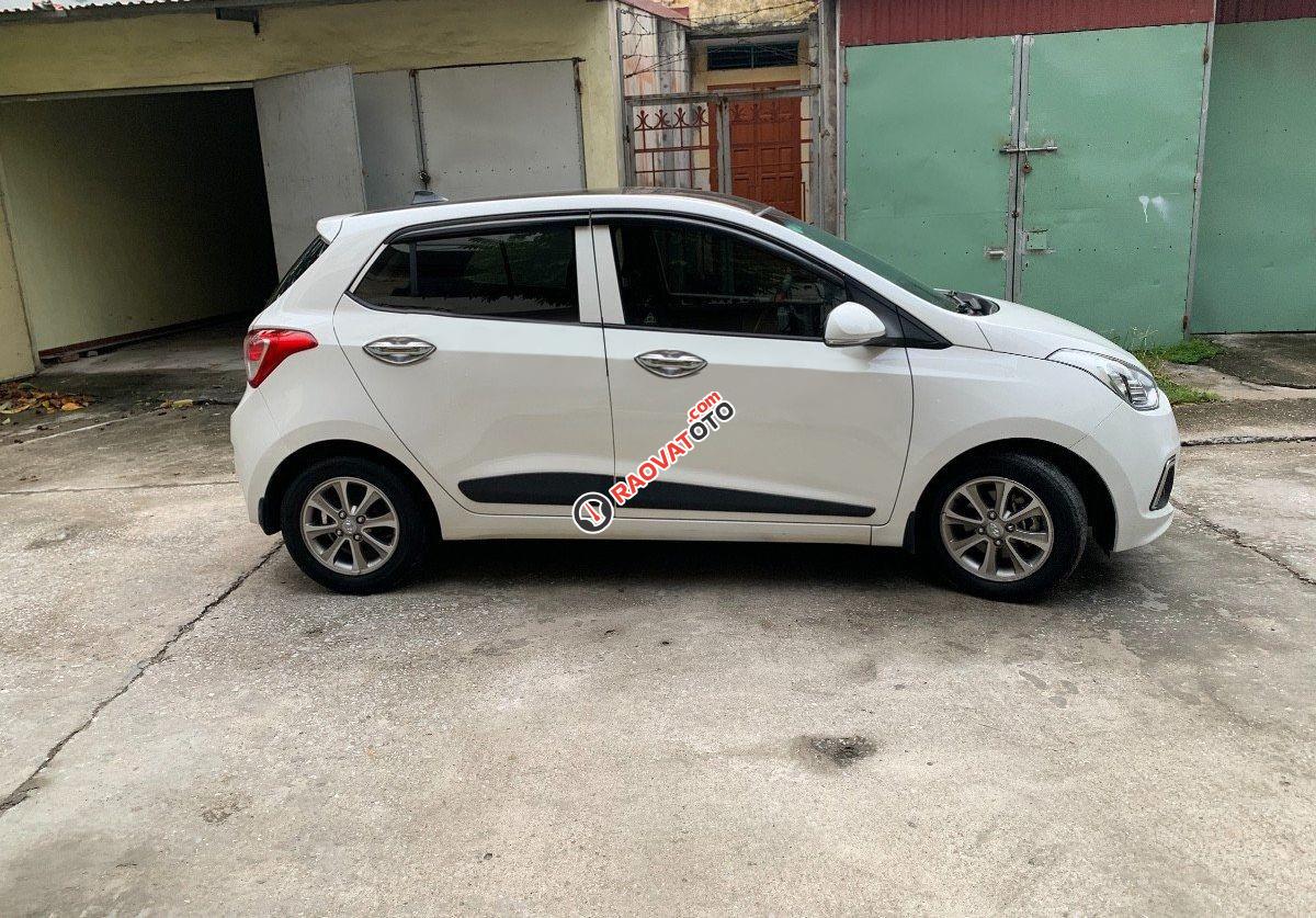 Bán ô tô Hyundai Grand i10 1.0AT năm sản xuất 2016, màu trắng, xe nhập, 315tr-4