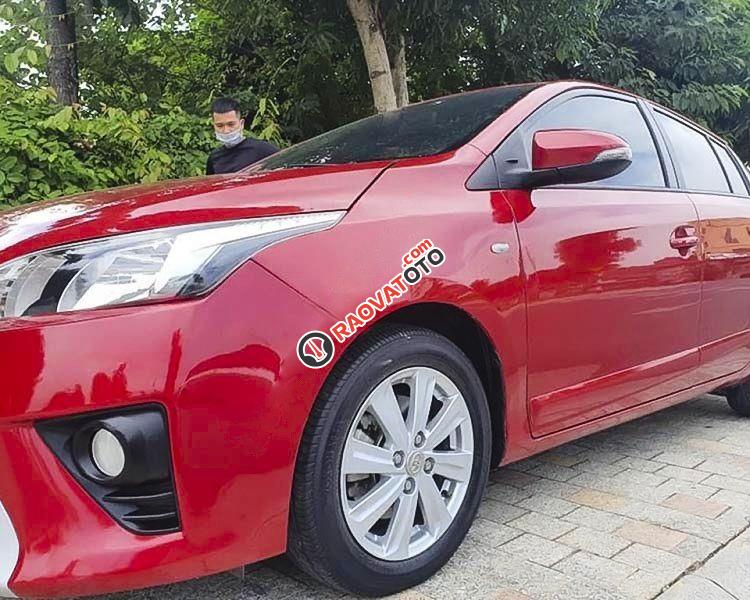 Bán Toyota Yaris 1.3E năm sản xuất 2014, màu đỏ, nhập khẩu nguyên chiếc còn mới, giá tốt-4