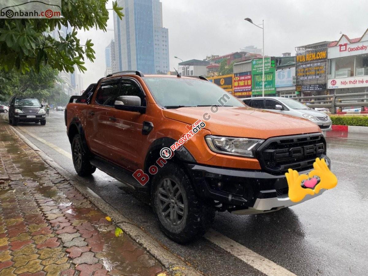 Bán Ford Ranger Wildtrak 2.2L 4x2 AT đời 2017, màu nâu, nhập khẩu  -4