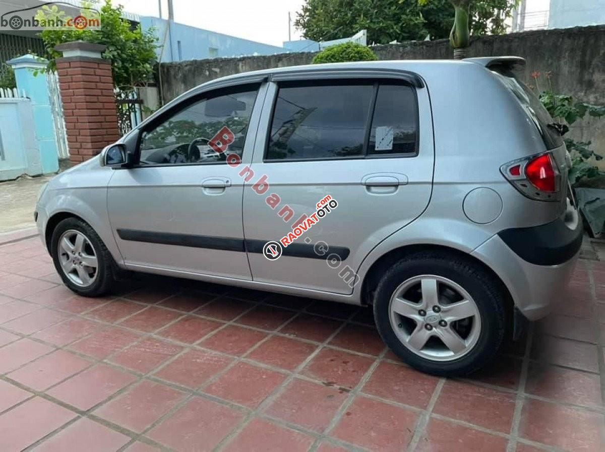 Bán xe Hyundai Getz 1.4 AT đời 2009, màu bạc, nhập khẩu  -4