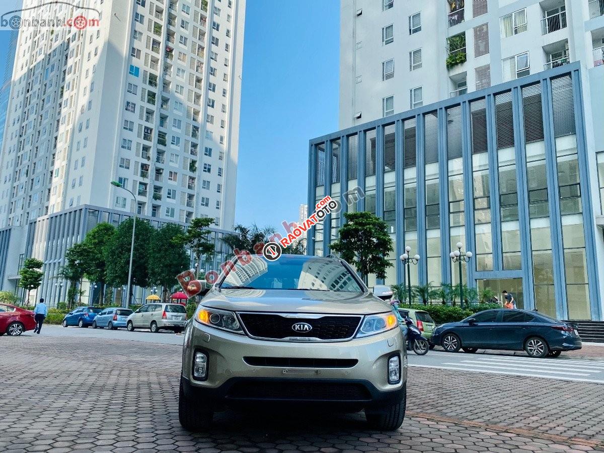 Cần bán gấp Kia Sorento CRDI đời 2016, màu ghi vàng-4