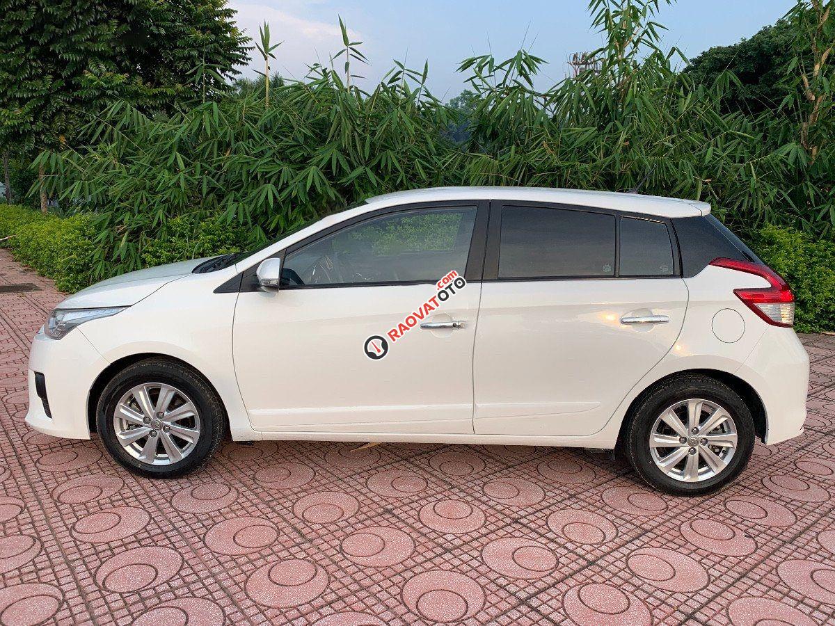 Xe Toyota Yaris 1.3 AT đời 2015, màu trắng, nhập khẩu -5