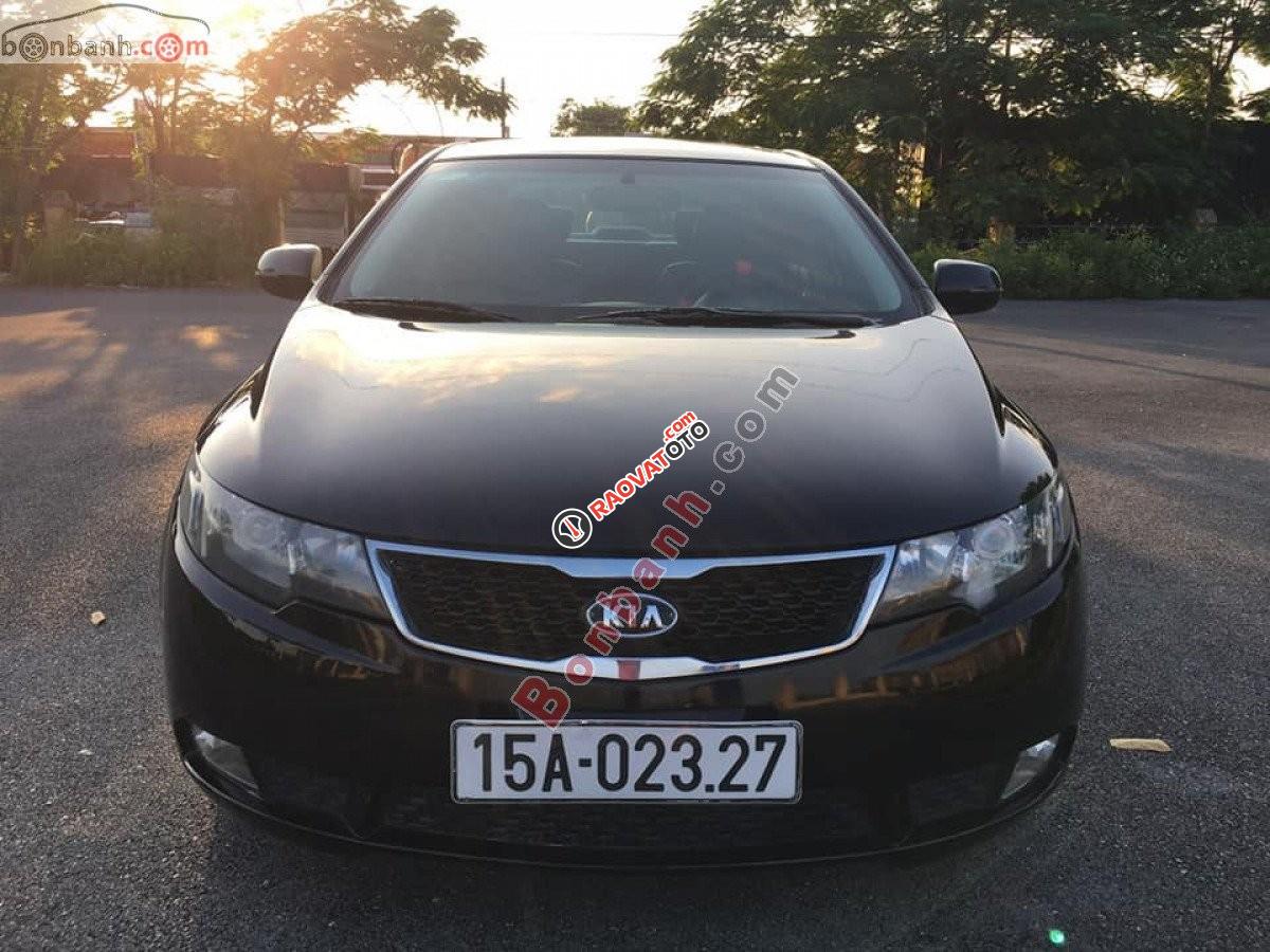 Cần bán lại xe Kia Forte SX 1.6 AT đời 2011, màu đen  -5