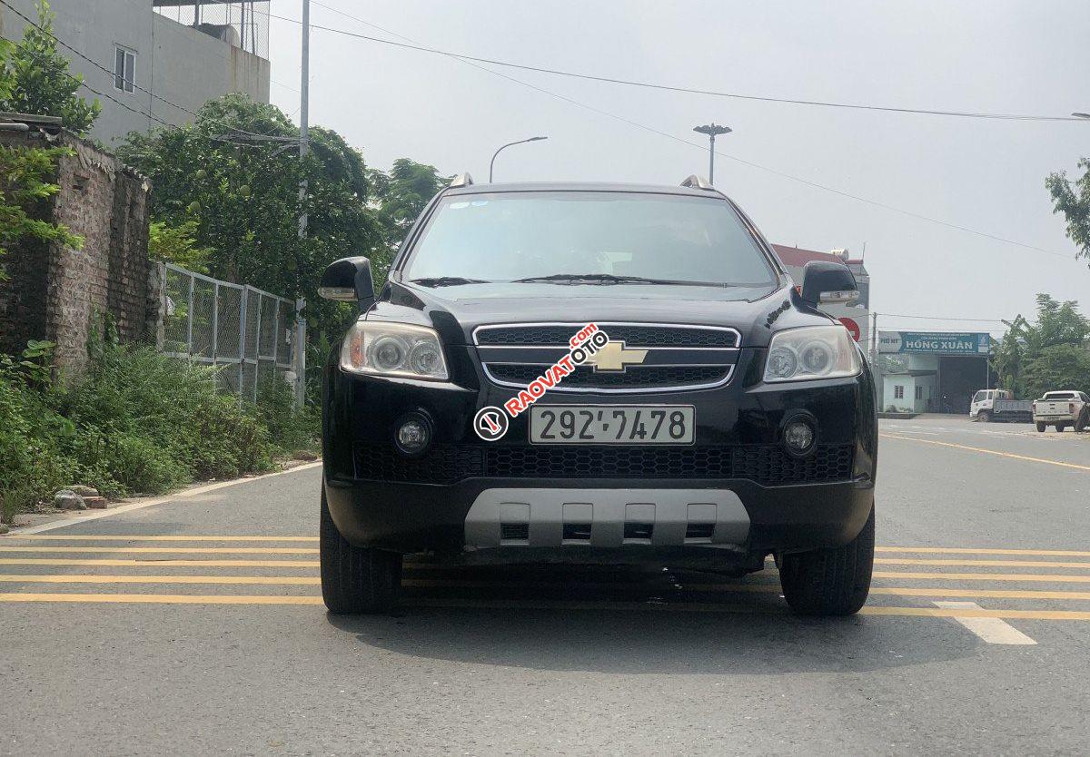 Bán Chevrolet Captiva Lt 2007, màu đen -0