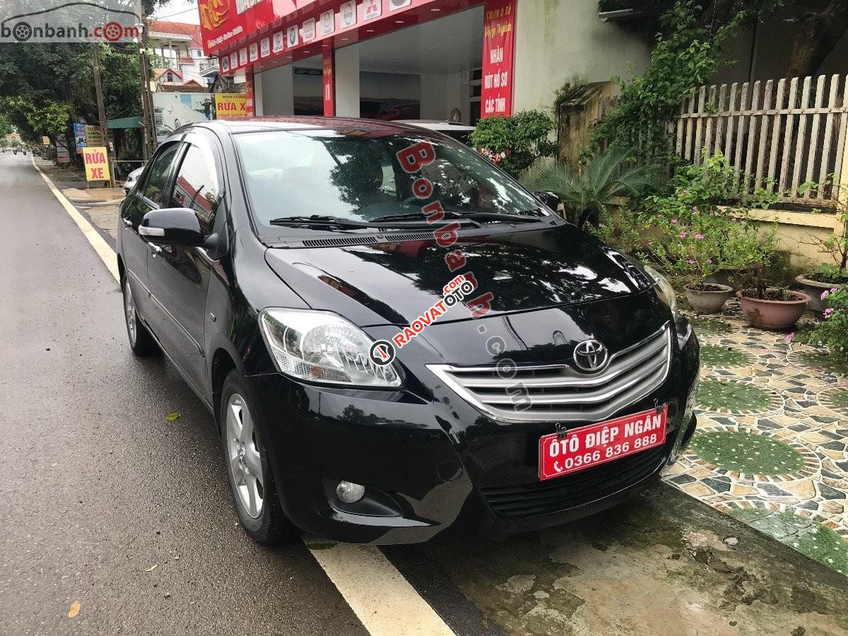 Cần bán Toyota Vios 1.5 G đời 2009, màu đen còn mới-1