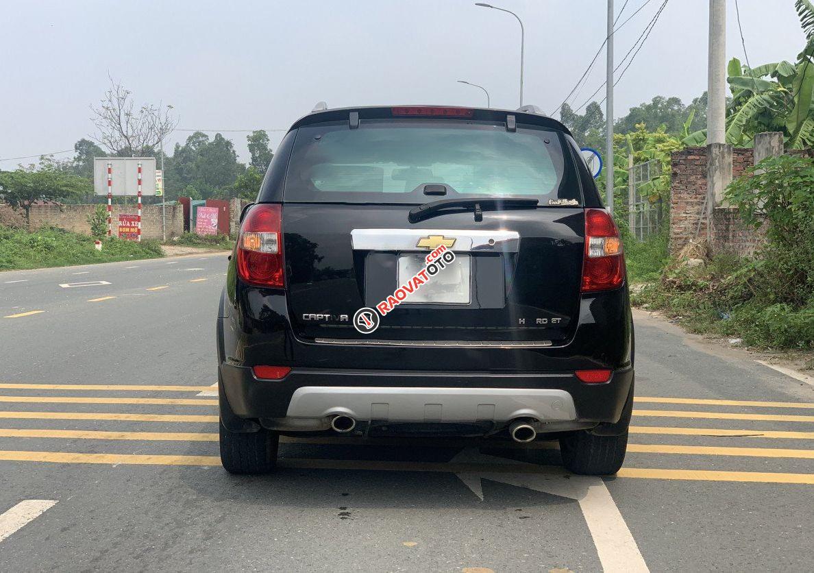 Bán Chevrolet Captiva Lt 2007, màu đen -1