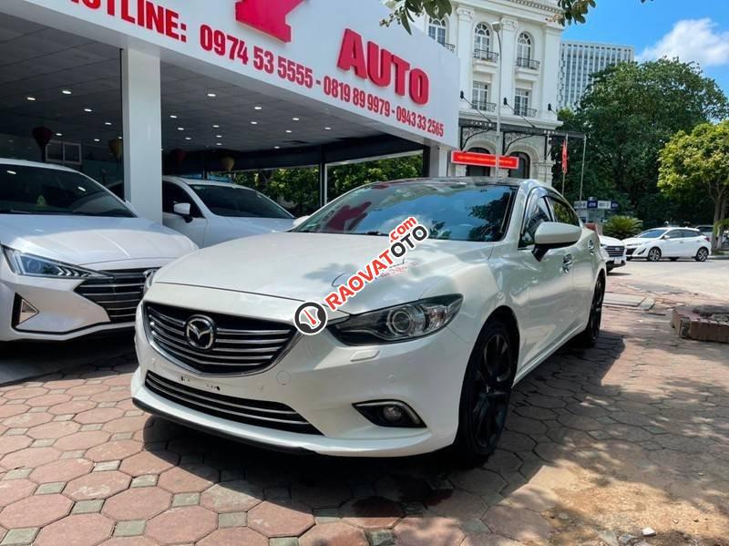 Cần bán Mazda 6 2.5AT đời 2016, màu trắng, giá tốt-2