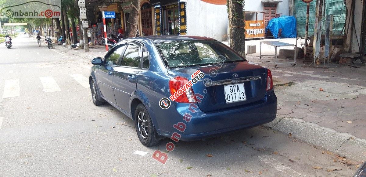 Xe Daewoo Lacetti Ex đời 2009, màu xanh lam  -6