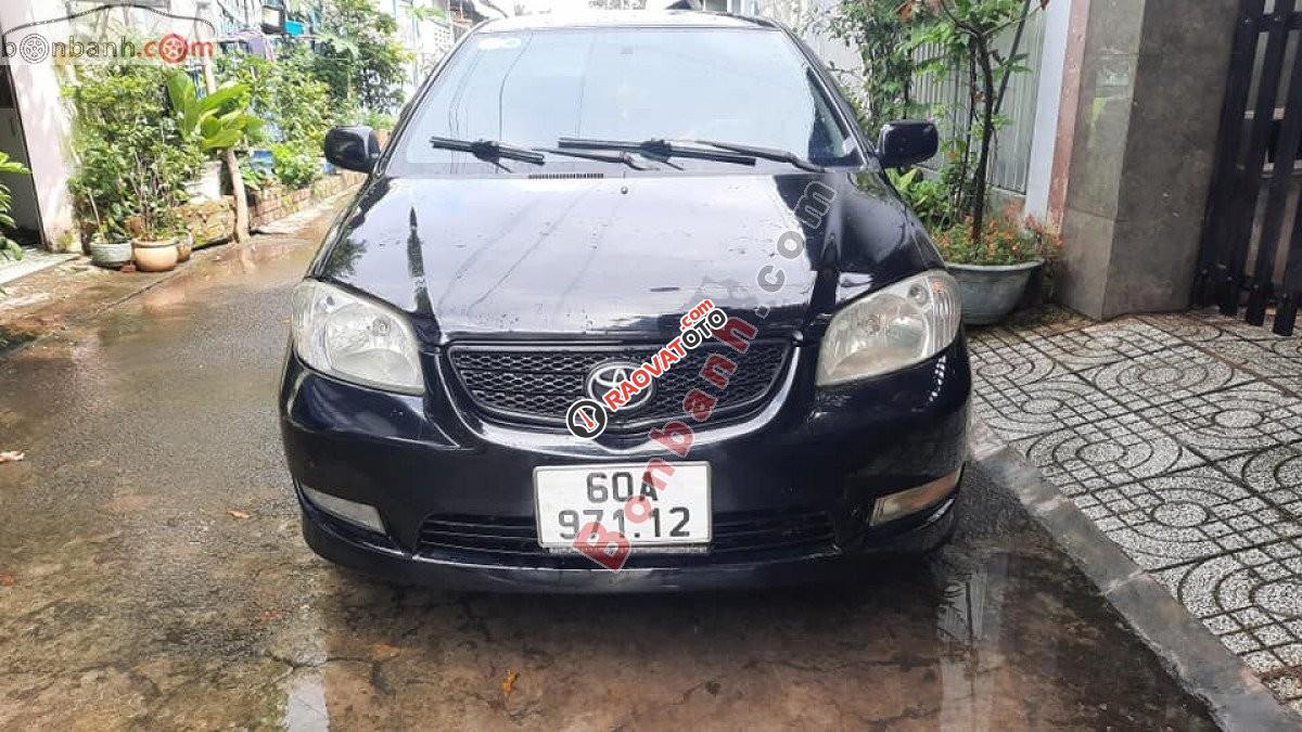 Xe Toyota Vios MT sản xuất 2005, màu đen còn mới-0