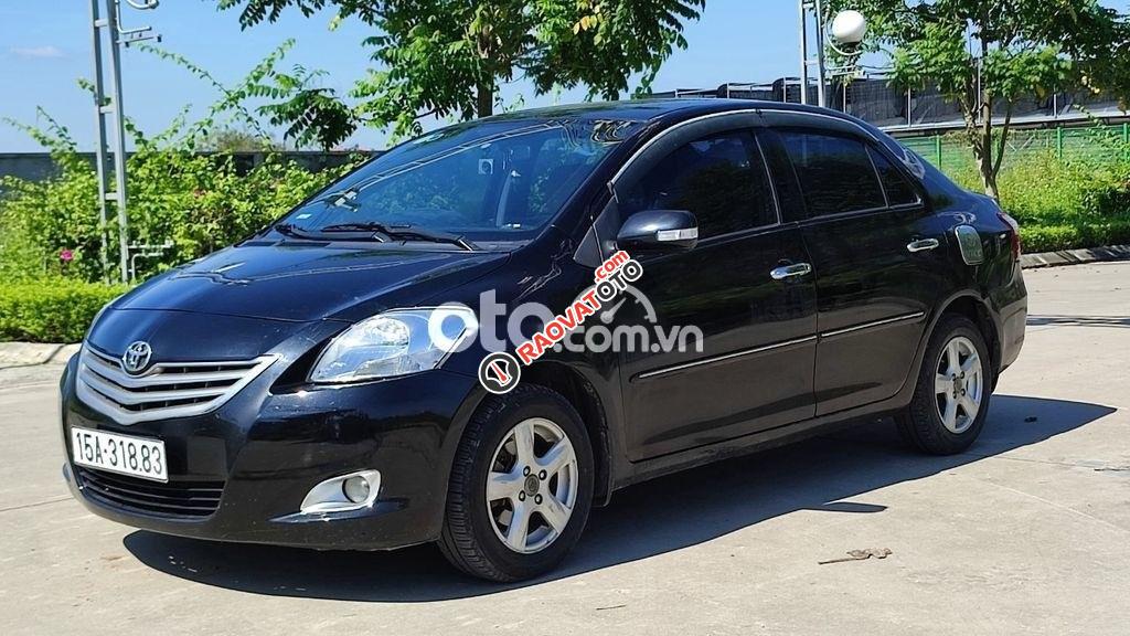 Cần bán lại xe Toyota Vios E sản xuất năm 2009, màu xanh đen-7