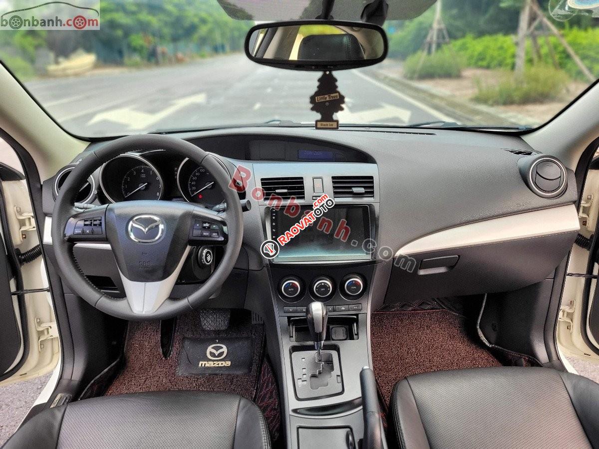 Cần bán Mazda 3 S sản xuất năm 2012, màu trắng  -0