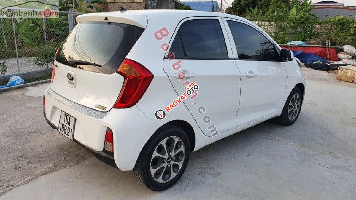 Bán Kia Morning EX 2015, màu trắng xe gia đình-3