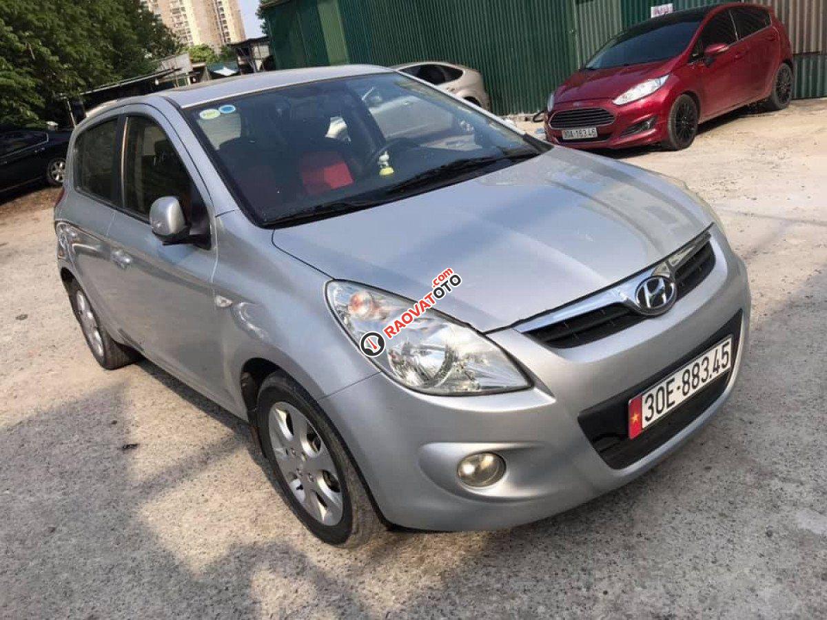 Bán ô tô Hyundai i20 1.4 AT sản xuất 2010, màu bạc, nhập khẩu nguyên chiếc số tự động-0