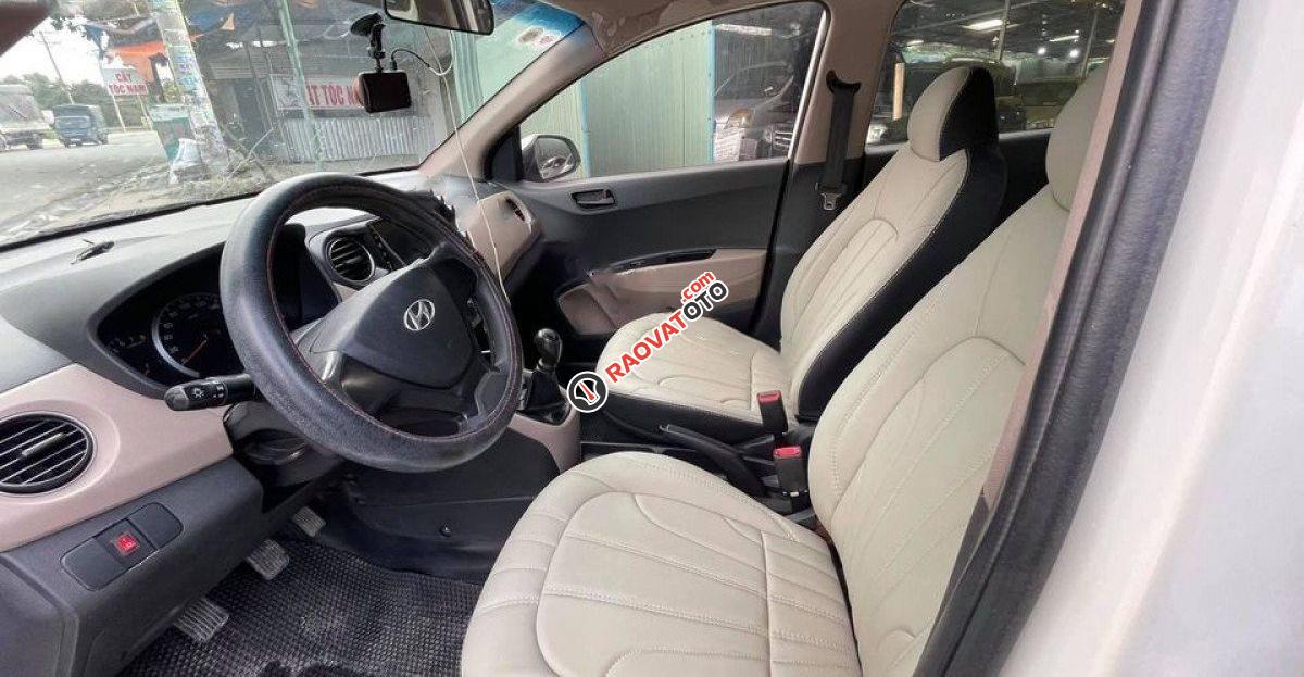 Bán ô tô Hyundai Grand i10 1.0MT sản xuất năm 2017, màu trắng  -3