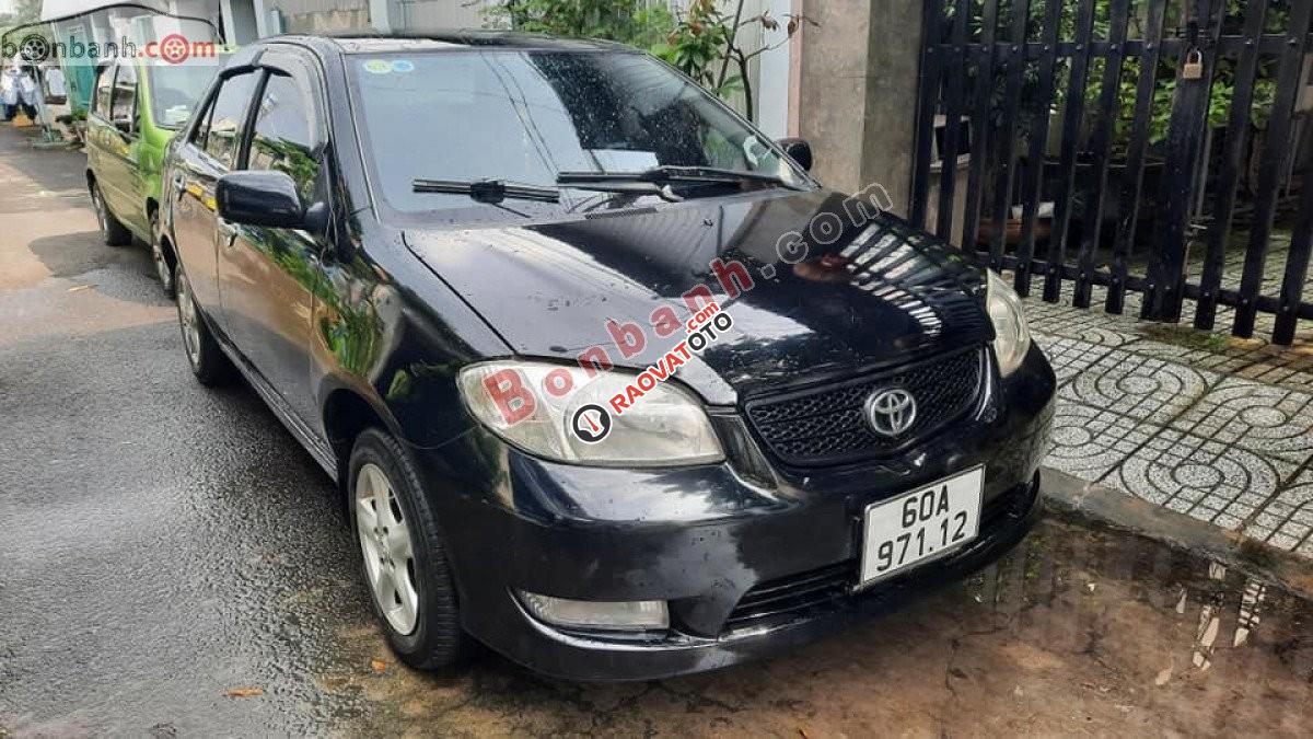 Xe Toyota Vios MT sản xuất 2005, màu đen còn mới-1