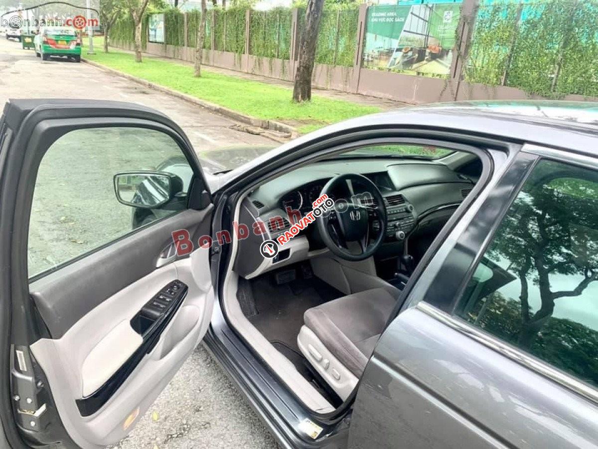 Cần bán gấp Honda Accord 2.4 AT đời 2007, màu xám, nhập khẩu -5