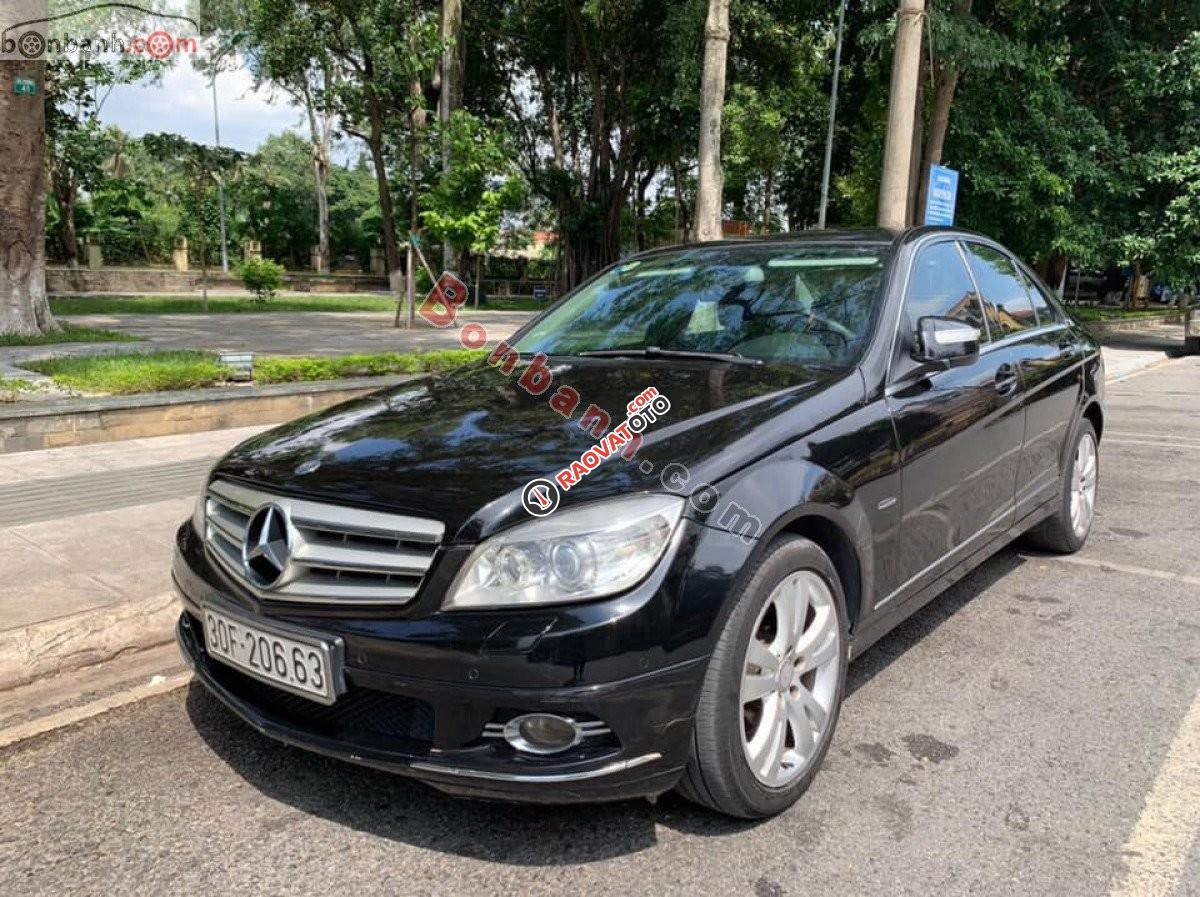 Bán Mercedes C230 đời 2008, màu đen còn mới-2