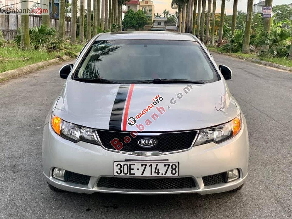 Bán xe Kia Cerato 1.6 AT năm sản xuất 2010, màu bạc, xe nhập-0