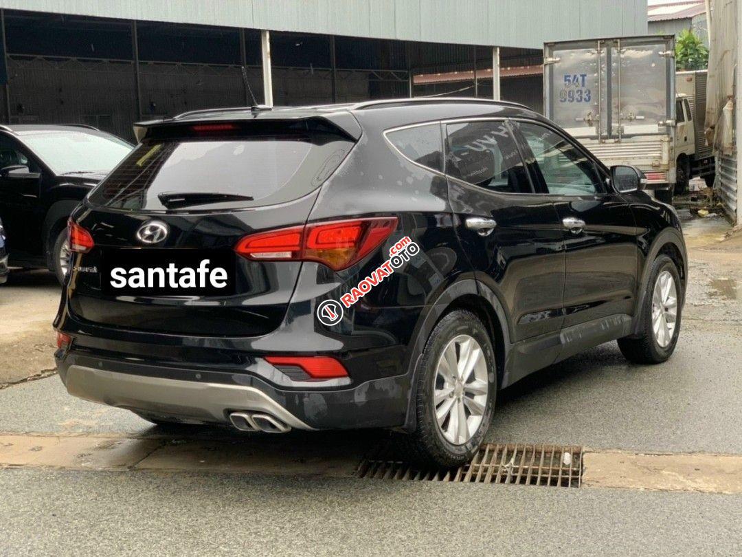 Bán Hyundai Santafe 2.4AT 2WD máy xăng 2016 màu đen-6