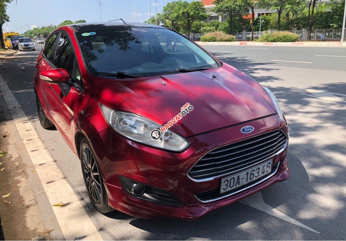 Bán Ford Fiesta 1.0 AT Ecoboost đời 2014, màu đỏ còn mới, 335tr-4