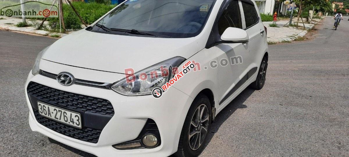 Cần bán gấp Hyundai Grand i10 1.0 MT năm 2017, màu trắng, 269tr-8