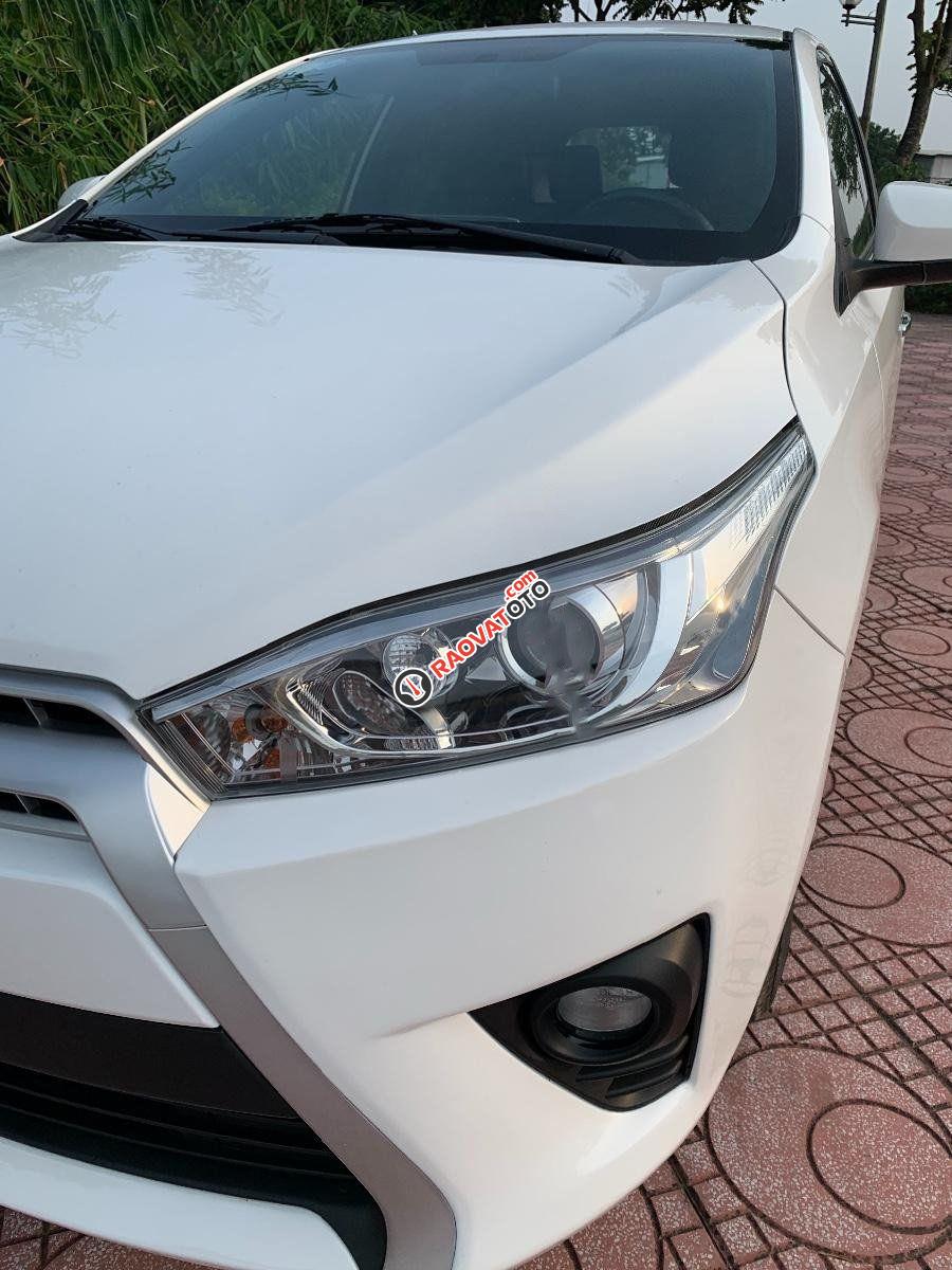 Xe Toyota Yaris 1.3 AT đời 2015, màu trắng, nhập khẩu -3