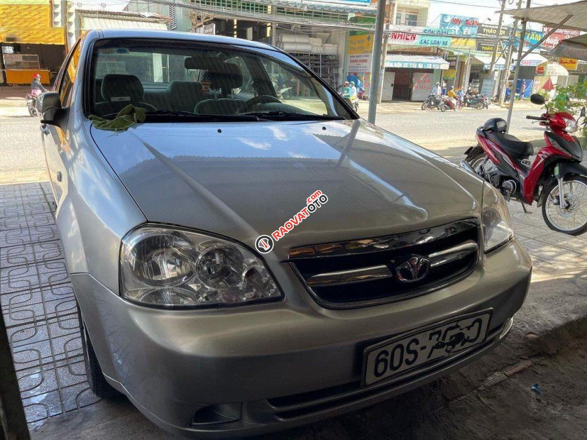 Cần bán lại xe Daewoo Lacetti EX đời 2010, màu bạc còn mới -2