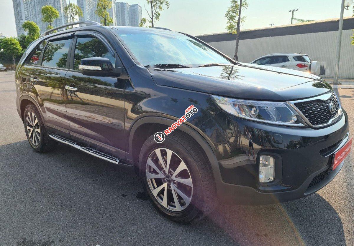 Bán xe Kia Sorento GATH đời 2015, màu đen, giá tốt-0