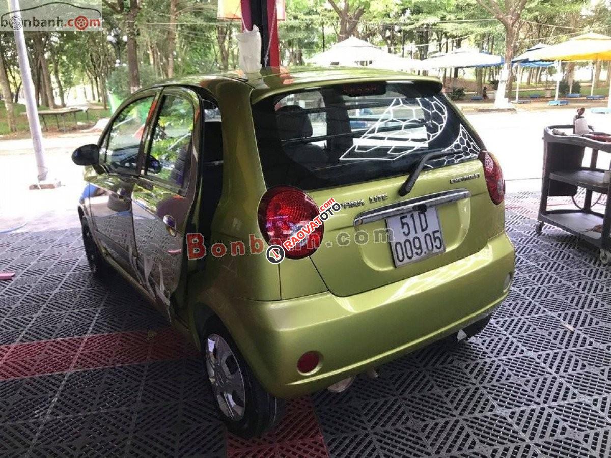 Bán Chevrolet Spark Van đời 2014, màu xanh-4