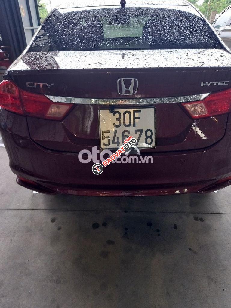 Cần bán xe Honda City CVT đời 2016, màu đỏ xe gia đình-1