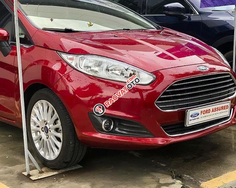 Cần bán lại xe Ford Fiesta Titanium năm 2018, màu đỏ còn mới-1