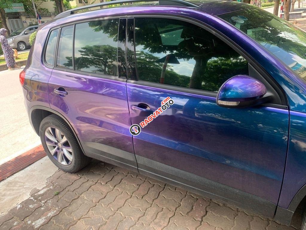 Cần bán lại xe Volkswagen Tiguan sản xuất năm 2009, màu xanh lam, nhập khẩu xe gia đình-4