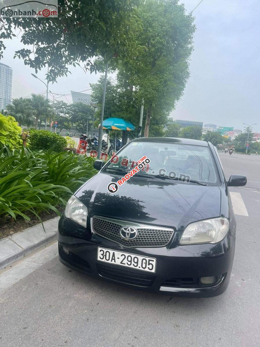 Cần bán xe Toyota Vios MT năm 2007, màu đen, 135tr-0