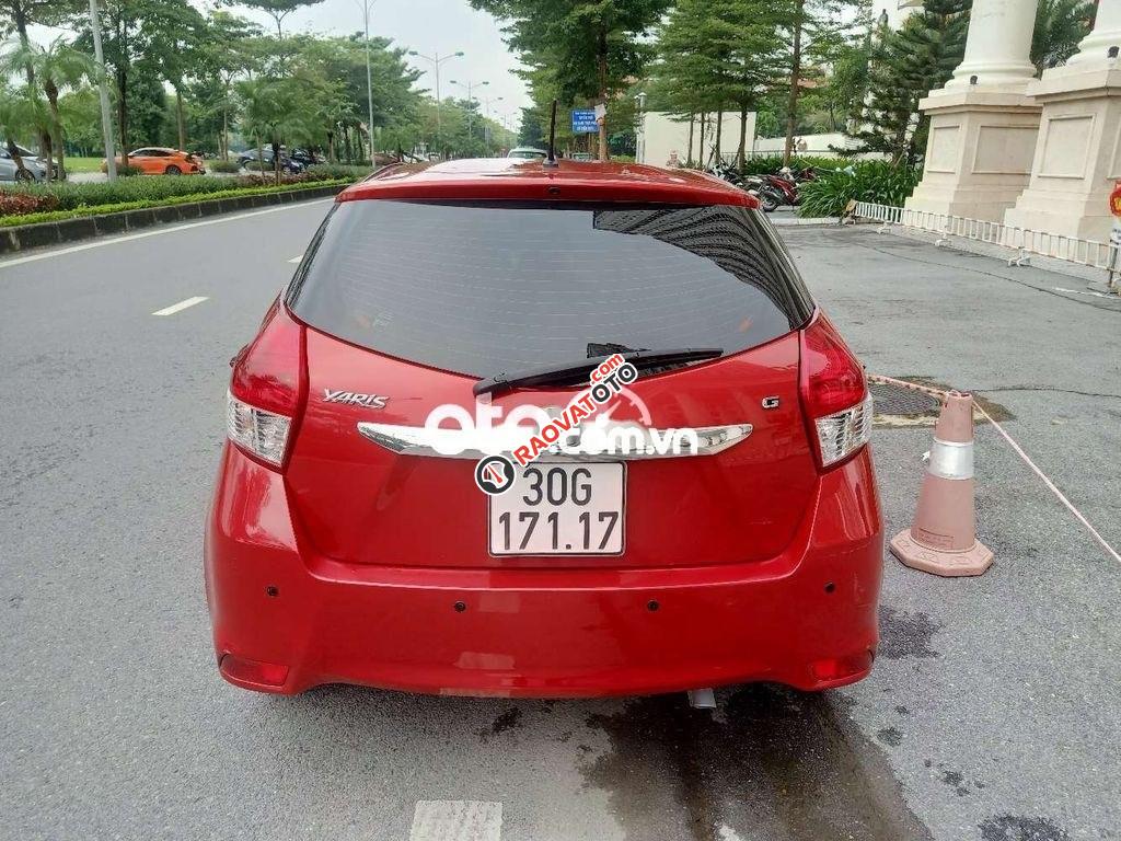 Cần bán gấp Toyota Yaris G năm sản xuất 2015, màu đỏ, xe nhập chính chủ, giá chỉ 473 triệu-2