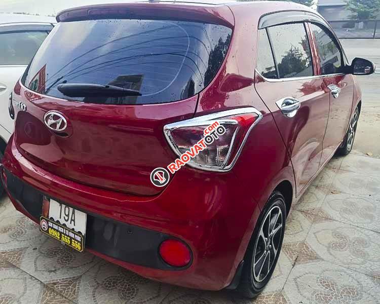 Bán Hyundai Grand i10 1.0 MT sản xuất năm 2017, màu đỏ, xe nhập, giá 260tr-5