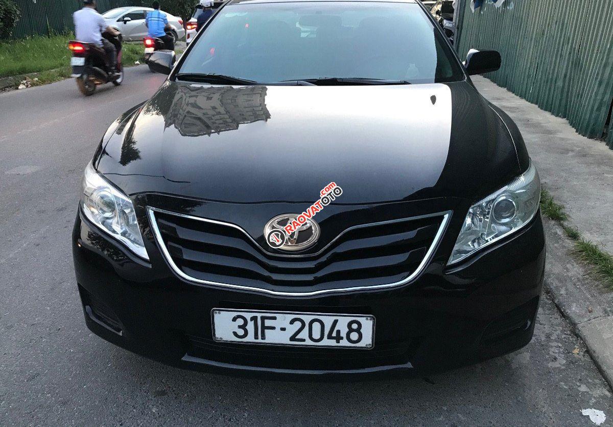 Bán Toyota Camry 2.5LE sản xuất 2010, màu đen, xe nhập  -0