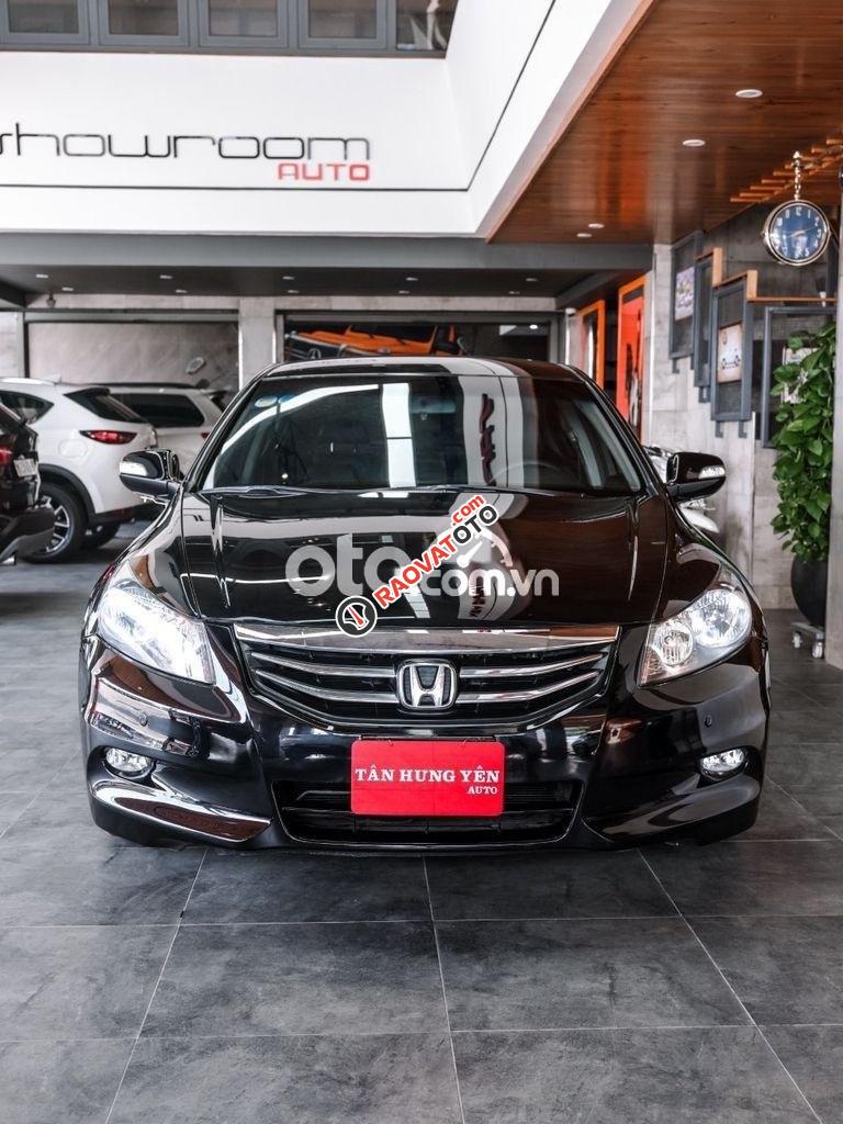Bán Honda Accord đời 2012, màu đen còn mới, giá 490tr-9